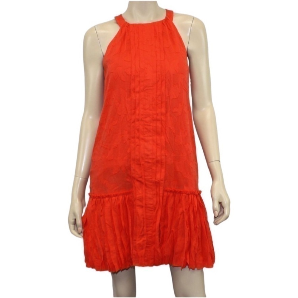 Closet Closing 🚧 🆕 Jessica Simpson | Orange Halter Tank Dress 8